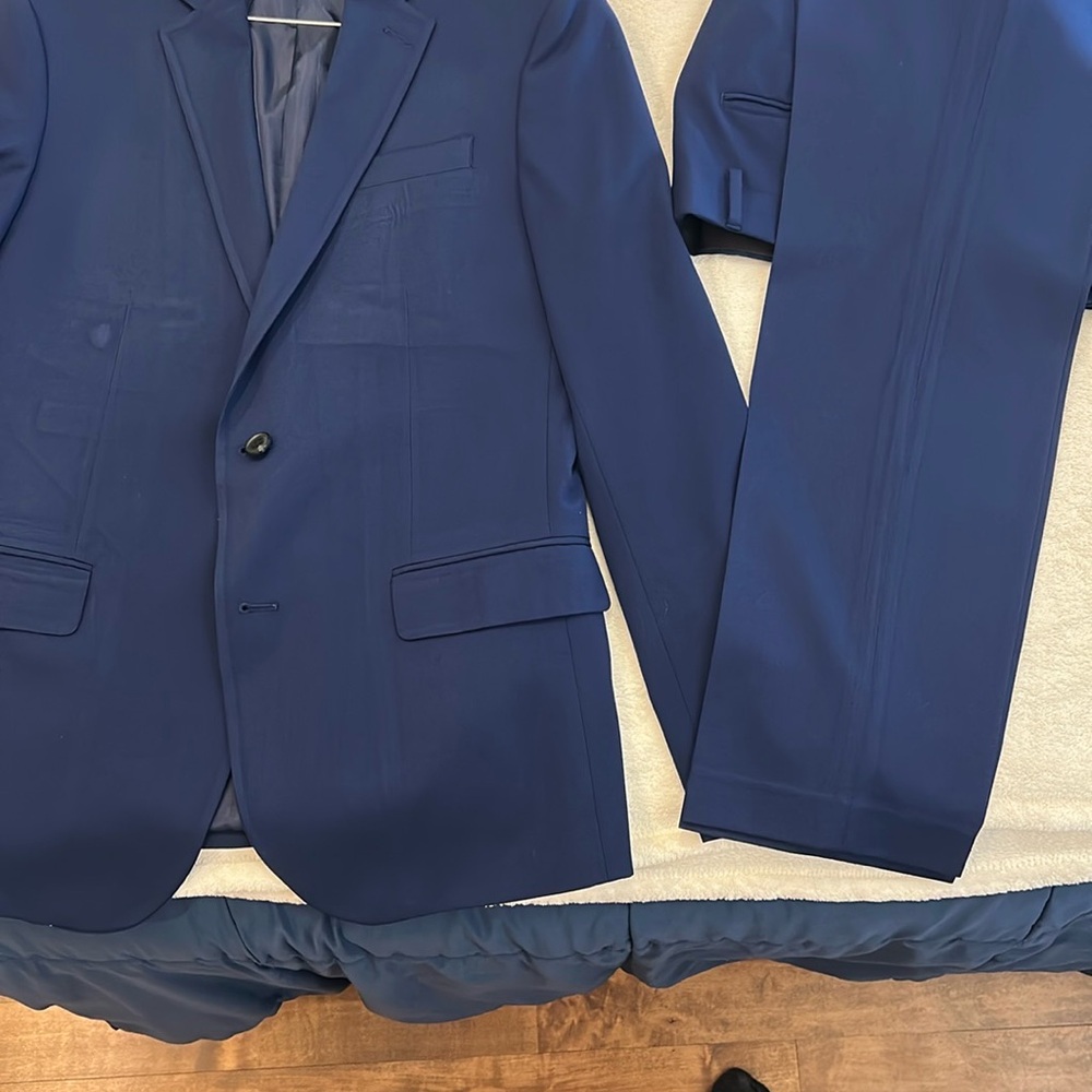 jf j.ferrar Blue Suit Professional Tailoring